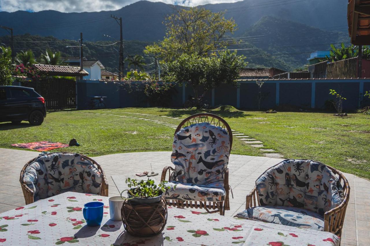 Casa Vista Para Montanha Pet Friendly Карагуататуба Экстерьер фото