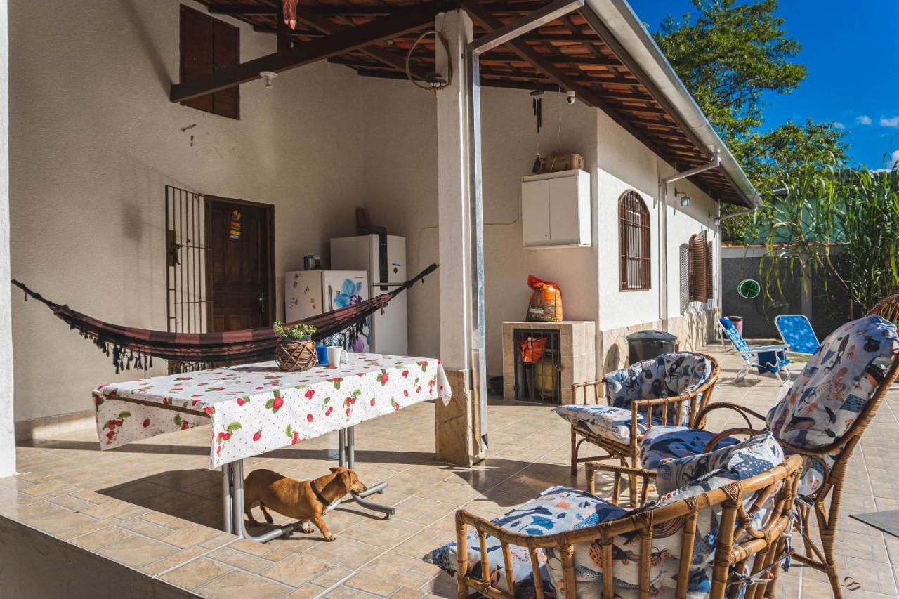 Casa Vista Para Montanha Pet Friendly Карагуататуба Экстерьер фото