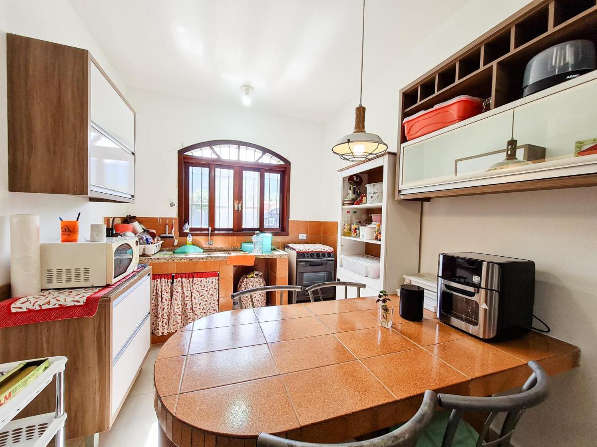 Casa Vista Para Montanha Pet Friendly Карагуататуба Экстерьер фото